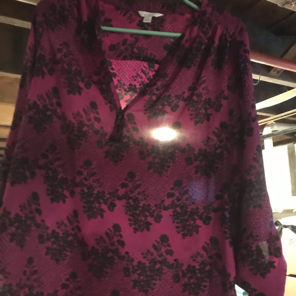Purple blouse
